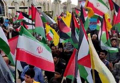 تجمع مردم کرمان در حمایت از اقدام سپاه علیه رژیم صهیونسیتی- فیلم دفاتر استانی تسنیم | Tasnim