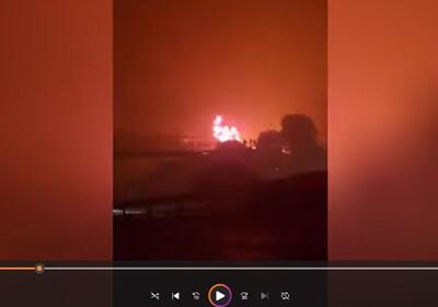 آتش سوزی گسترده در نقب اسرائیل به دنبال اصابت موشک های ایران (+فیلم) | شبکه اطلاع‌ رسانی طلا و ارز