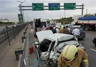 بیشترین تصادفات فوتی ‌تهران در کدام بزرگراه‌ رخ می‌دهد؟