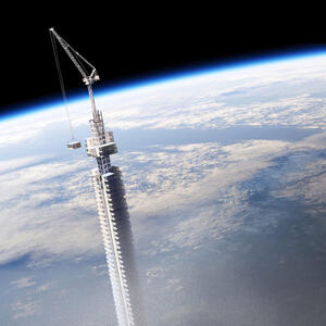 طراحی شگفت‌انگیز برج معلق در هوا / برج آنالما از سیارک نزدیک زمین آویزان است! +عکس