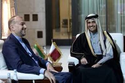جزئیات رایزنی امیرعبداللهیان با وزیر خارجه قطر