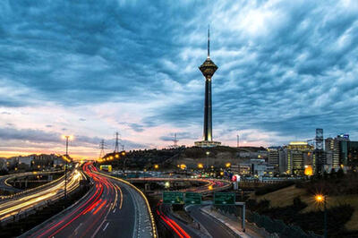 دو عکس از خیابان‌های تهران که خیلی غم‌انگیز است