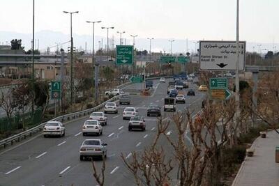 خلوتی بزرگراه ها و معابر تهران