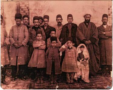 عکس/ تصویری کمتر دیده شده از آخرین شاه قاجار