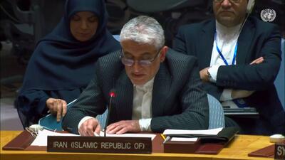 نماینده ایران در سازمان ملل : حق داشتیم از خود دفاع کنیم /پاسخ ما لازم و متناسب بود