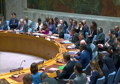 پایان جلسۀ شورای امنیت بدون صدور بیانیه و قطعنامه