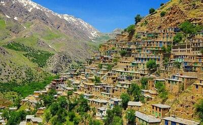 منطقه زیبای هورامان در کردستان ایران