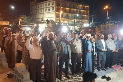 تجمع و  جشن حمایت از حملات پیروزمندانه سپاه پاسداران در «دیلم»