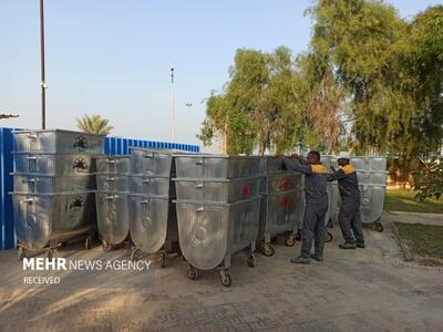 معابر شهر تبریز پنج هزار و ۳۸۳ باکس زباله دارد