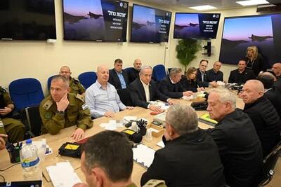 فوری | کابینه جنگ اسرائیل مجددا تشکیل جلسه داد