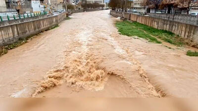 غرش باد و باران در آسمان ایران/ احتمال سیلابی شدن رودخانه‌ها