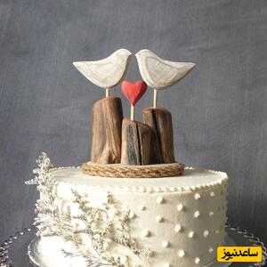 خلاقیت مرد عاشق ایرانی برای تولد همسرش که کیک دوست ندارد/ این مرد رو سر تا پا باید طلا گرفن +عکس