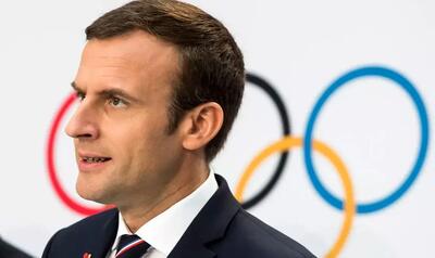مکرون احتمال لغو افتتاحیه المپیک پاریس را رد نکرد