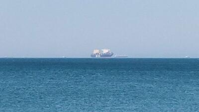 تصویری از کشتی غول‌پیکر اسرائیلی در حوالی بندرگاه بندرعباس | شبکه اطلاع‌ رسانی طلا و ارز