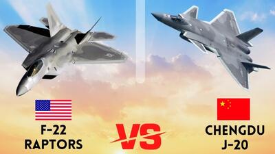 اف-۲۲ رپتور آمریکایی یاجی-۲۰ چنگدو چینی؛ کدام پنهانکارتر است؟ | شبکه اطلاع‌ رسانی طلا و ارز