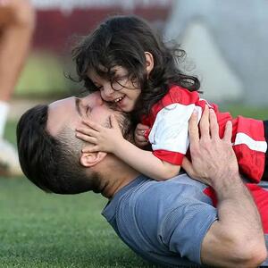 تصاویری بامزه از فرزندان دوست‌داشتنی فوتبالیست‌های ایرانی