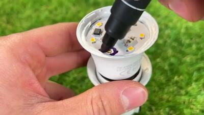 (ویدئو) نحوه تعمیر کردن ساده و کاربردی لامپ ال ای دی(LED) با باتری قلمی
