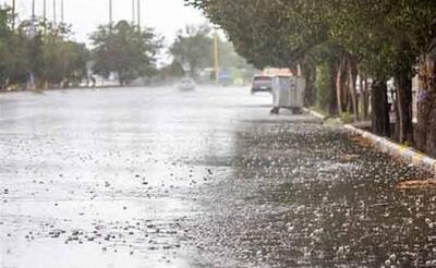 ببینید |  بارش شدید باران در جزیره لاوان، هرمزگان
