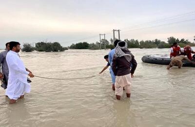 ببینید | اولین تصاویر از سیلاب در شهرستان سرباز در سیستان و بلوچستان