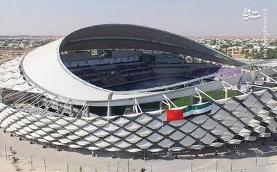 فیلم/ وضعیت جوی استادیوم هزاع بن زاید امارات