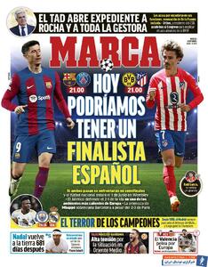 روزنامه مارکا| امروز می‌توانیم یک فینالیست اسپانیایی داشته باشیم - پارس فوتبال | خبرگزاری فوتبال ایران | ParsFootball