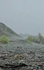 بارش های سنگین و تندری در سیستان و بلوچستان آغاز شد + فیلم