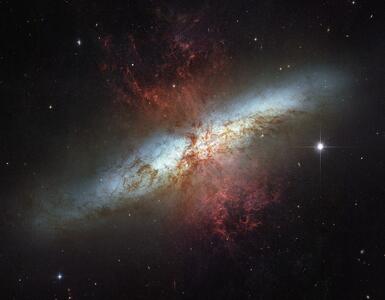 جیمز وب منتشر کرد: دو نما از کهکشان مسیه 82 (+تصاویر) | شبکه اطلاع‌ رسانی طلا و ارز