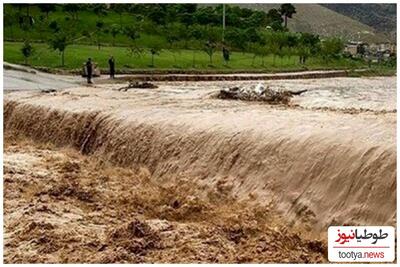 سیلاب شدید در سیستان و بلوچستان تا این لحظه جان 3 نفر را گرفته است + فیلم