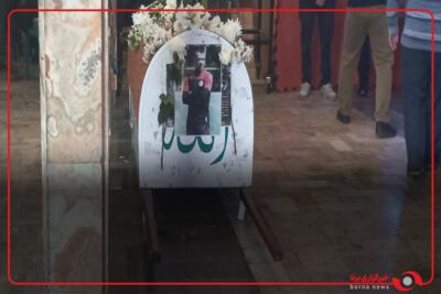 برگزاری مراسم تشییع مربی بدنساز پرسپولیس در امامزاده علی اکبر