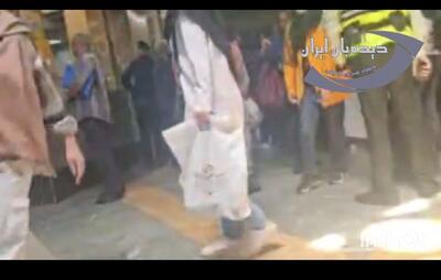 حضور گسترده نیروی انتظامی بی حجابی در مترو برای برخورد با بی حجابی در مترو تهران+فیلم