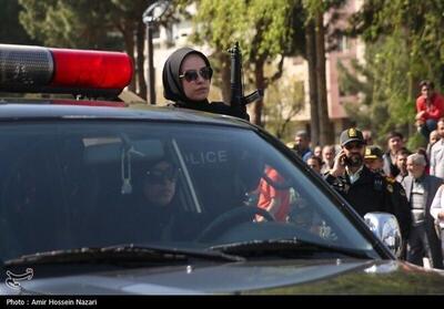 تصاویری جالب از زنان پلیس در رژه امروز نیروهای مسلح | اقتصاد24