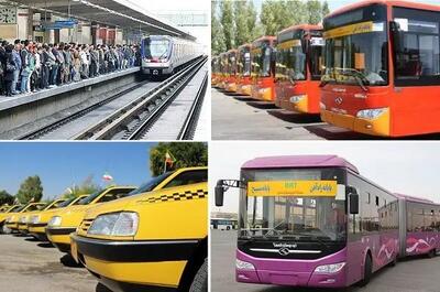 جزئیات افزایش بهای بلیت مترو، اتوبوس و کرایه تاکسی