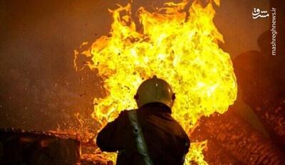 فیلم/ آتش سوزی مرگبار خانه‌ای در مجیدیه