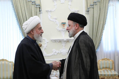 عکس/ دیدار نائب رئیس مجلس اعلای اسلامی شیعیان لبنان با رئیسی