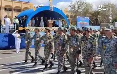 فیلم/ رژه روز ارتش در بندرعباس