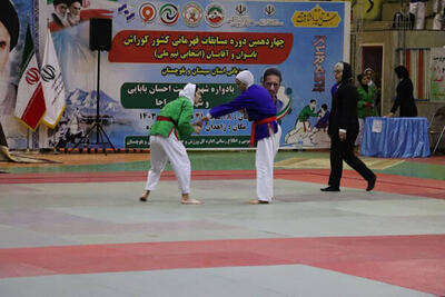 دختران خراسان شمالی فاتح مسابقات کوراش قهرمانی کشور شدند