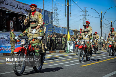 مراسم رژه روز ارتش در زنجان