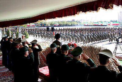گزارش تصویری| مراسم رژه روز ارتش