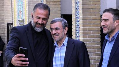 قیافه احمدی نژاد بعد از عمل زیبایی پلک خبرساز شد + عکس