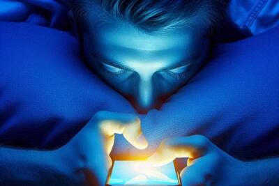 زرد، آبی، بی‌خوابی/ تلفن هوشمند چگونه چرخه زیستی را مختل می‌کند؟ | شبکه اطلاع‌ رسانی طلا و ارز