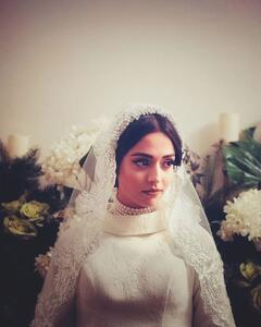 عکس | تصویری از لباس عروس لاکچری بازیگر زن معروف؛ «سوگل خلیج» عروس شد؟ - عصر خبر