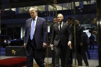 رئیس جمهور لهستان به دیدار ترامپ رفت