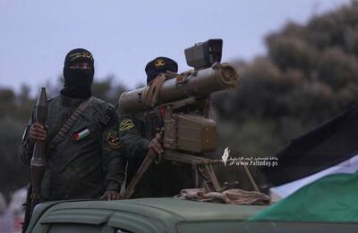 شکار پهپاد ارتش اشغالگر توسط رزمندگان سرایا القدس +فیلم
