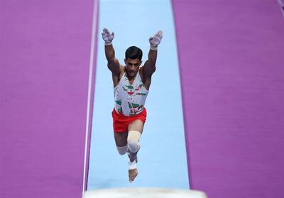 کاهش شانس ژیمناست تاریخ‌ساز ایران برای کسب سهمیه المپیک - تسنیم