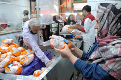 آخرین وضعیت قیمت مرغ در بازارهای مختلف تهران