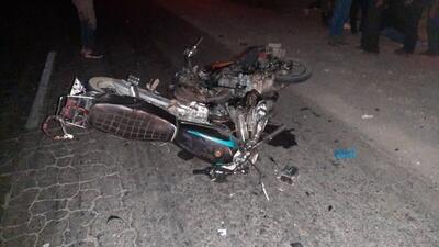 تصادف موتورسیکلت ۲ جوان را در سردشت به کام مرگ کشاند