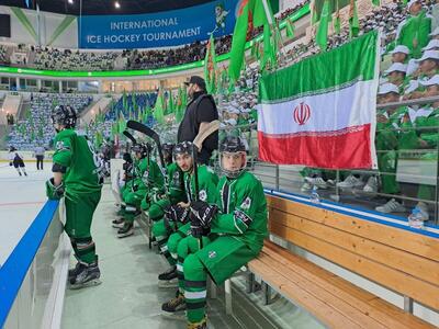 شکست تیم هاکی روی یخ آیس در آخرین بازی گروهی مسابقات کاپ آزاد ترکمنستان