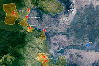 ارمنستان 4 روستای مورد اختلاف مرزی را به آذربایجان واگذار کرد