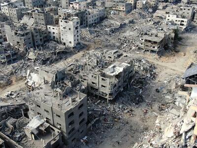 تنها بازمانده ؛ صحنه ای هالیوودی از جنگ غزه | ببینید