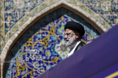 استقبال پرشور مردم دامغان از رئیس جمهور در مصلای امام خمینی | تصاویر